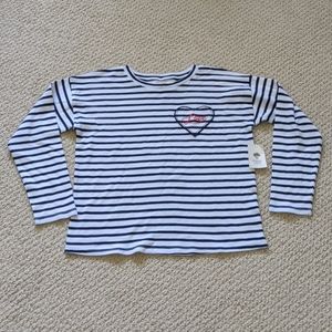 New Tucker + Tate striped long sleeve shirt